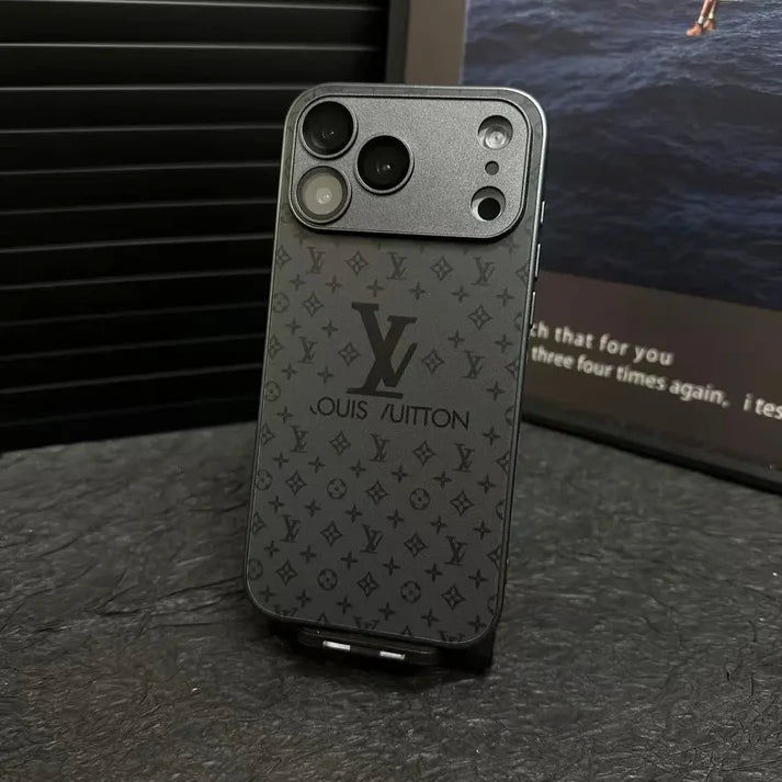 Luxury glass lens protection iPhone17 Case