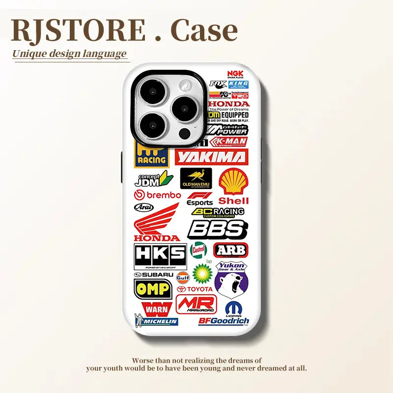 Fashionable Car Logo iPhone Case