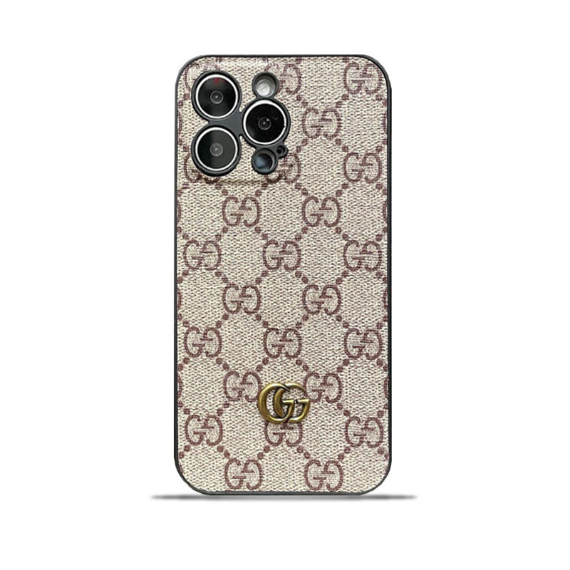Classic GG iPhone Case GG Leather